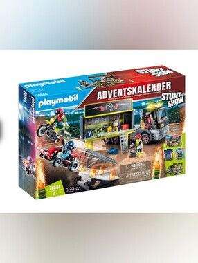 XL Advent Calendar Playmobil 70544 169pcs Advent Calendar Stunt Show Christmas